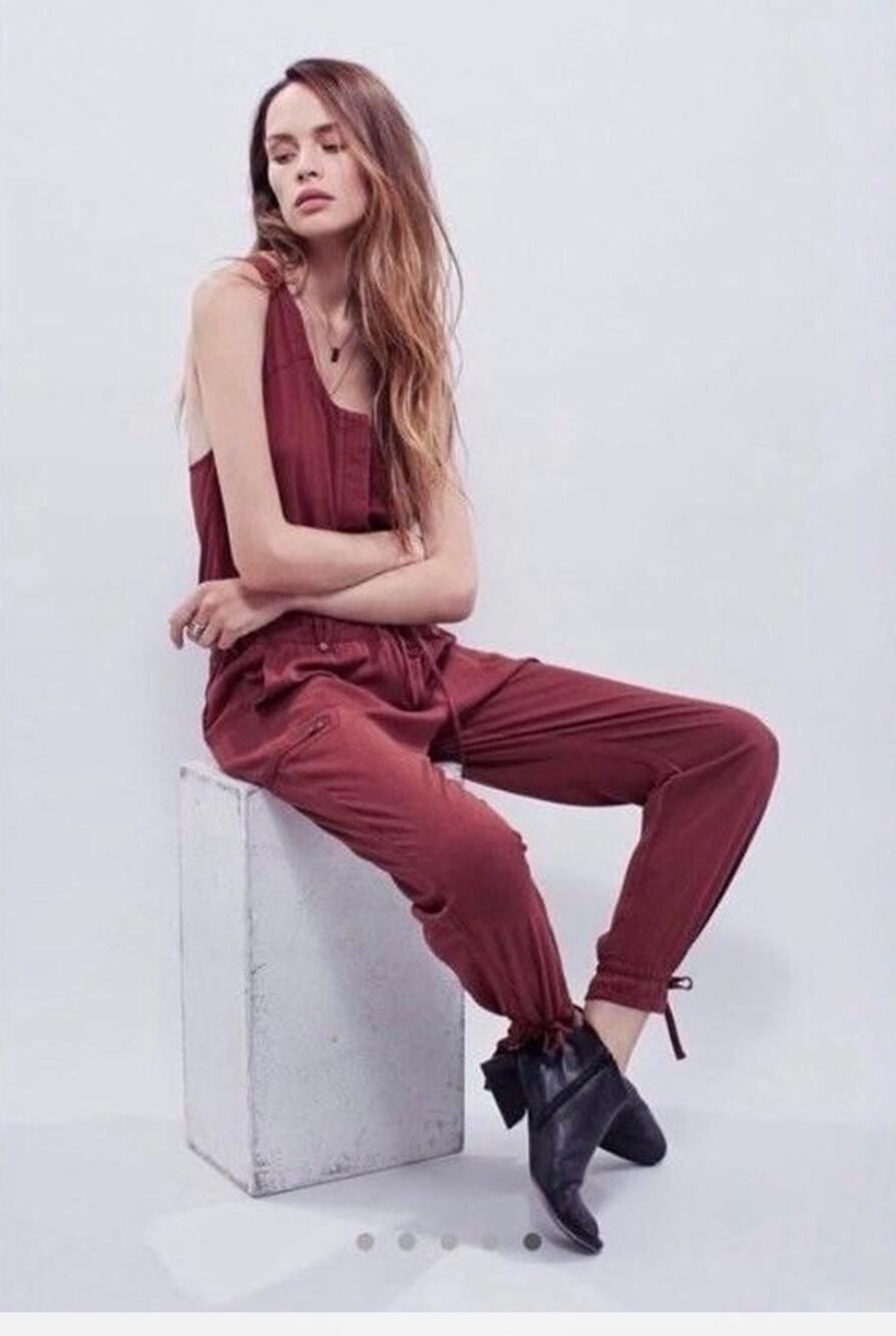 Free People utility-style sleeveless jumpsuit